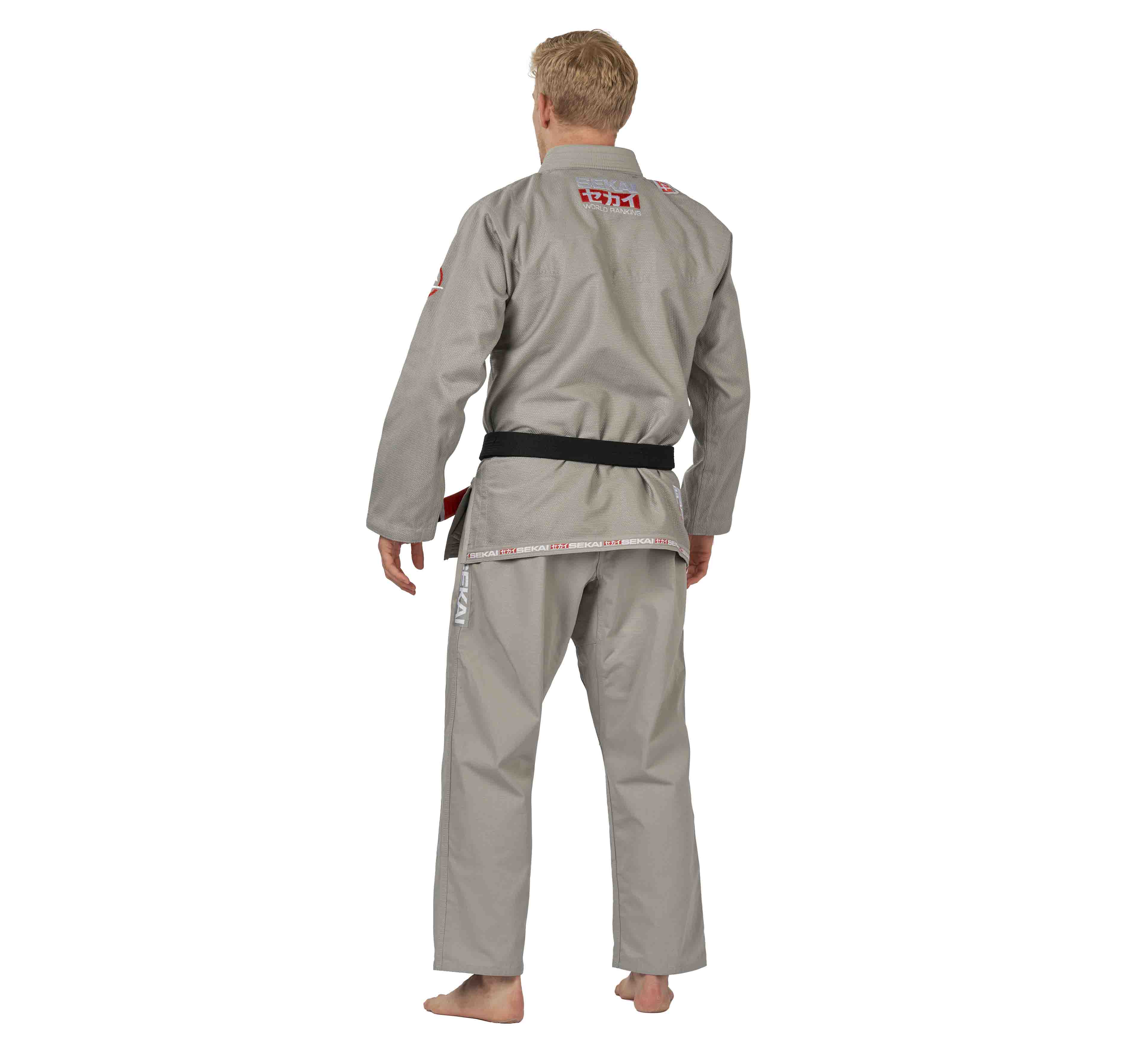 Sekai 2.0 BJJ Gi Grey/Red、mySite、gigharbornorthrealestate