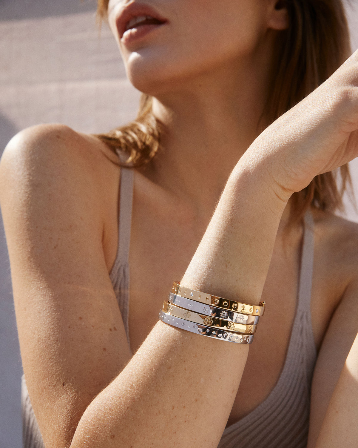 Sea Seeker Hinged Bracelet、mySite、hinf8tx79