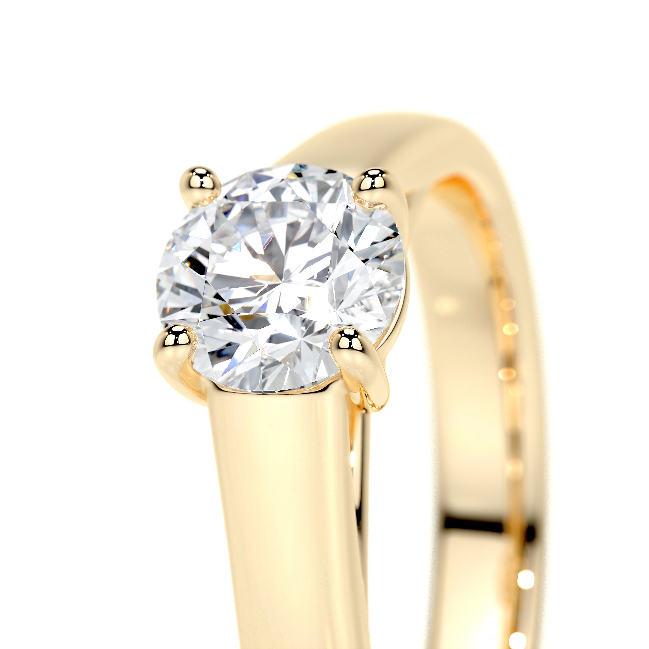 Nola Lab Grown Diamond Ring -18K Yellow Gold、mySite、hinf8tx79