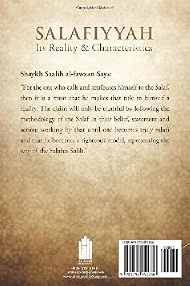 Salafiyyah - It's Reality & Characteristics、mySite、topwebapps