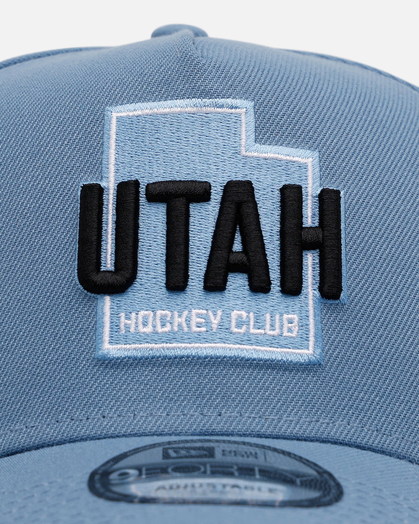 New Era Utah Hockey Club 'Faded Blue' 9FORTY A-Frame Snapback Faded Blue、mySite、zt4zffjzw