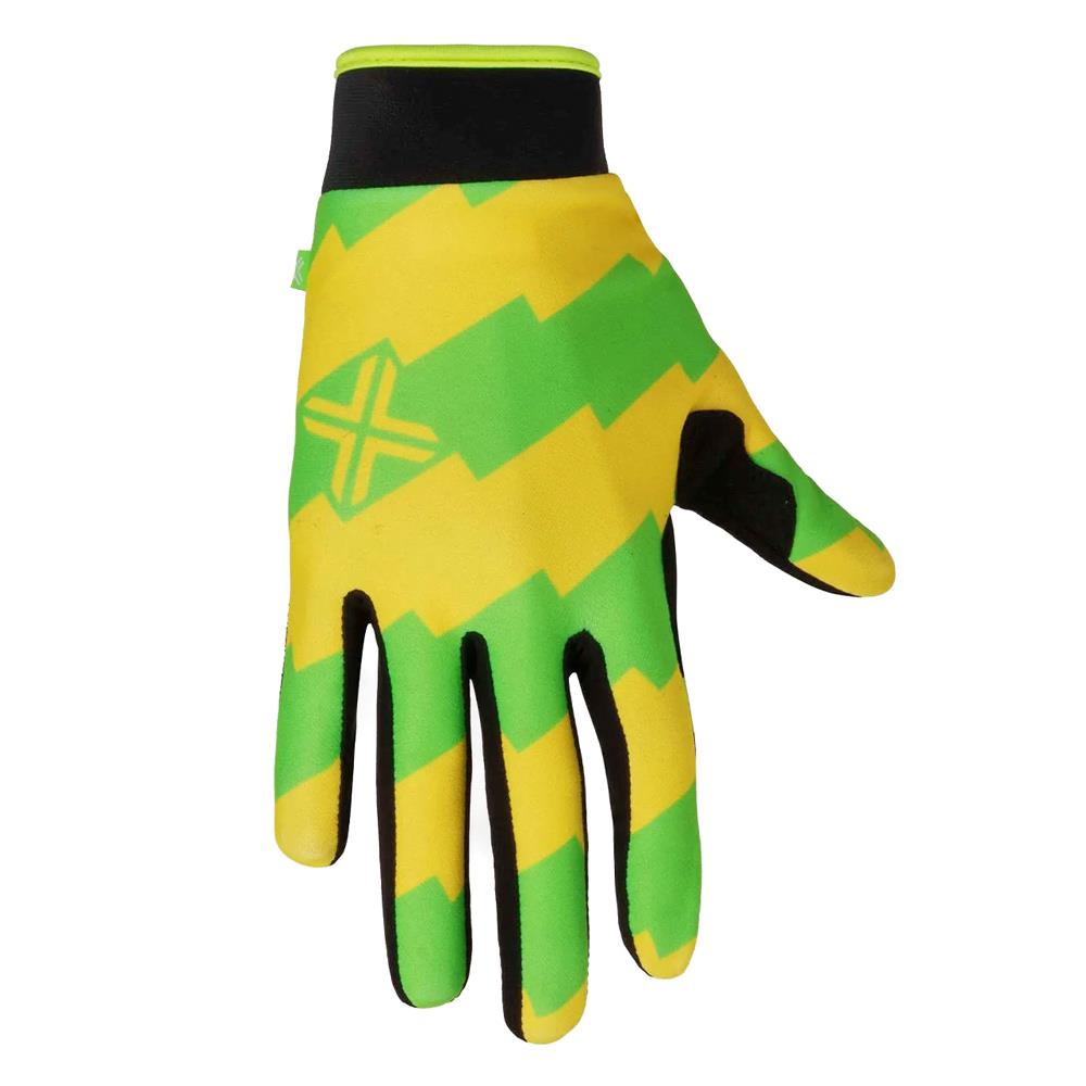  Fuse Chroma Campos Youth Gloves - Neon Green and Yellow、mySite、merchandisen