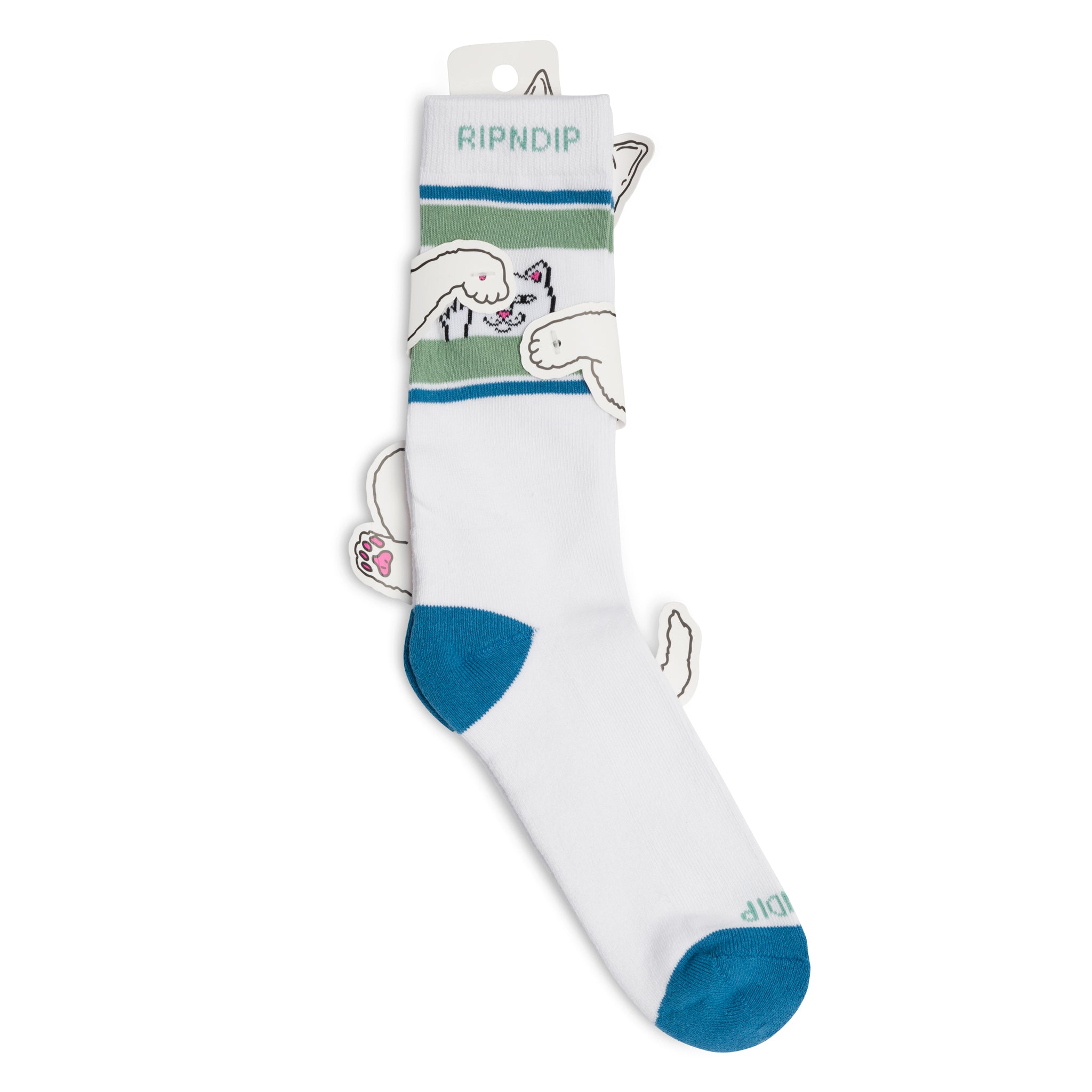  Peeking Nermal Socks (Pine / Slate)、mySite、merchandisen