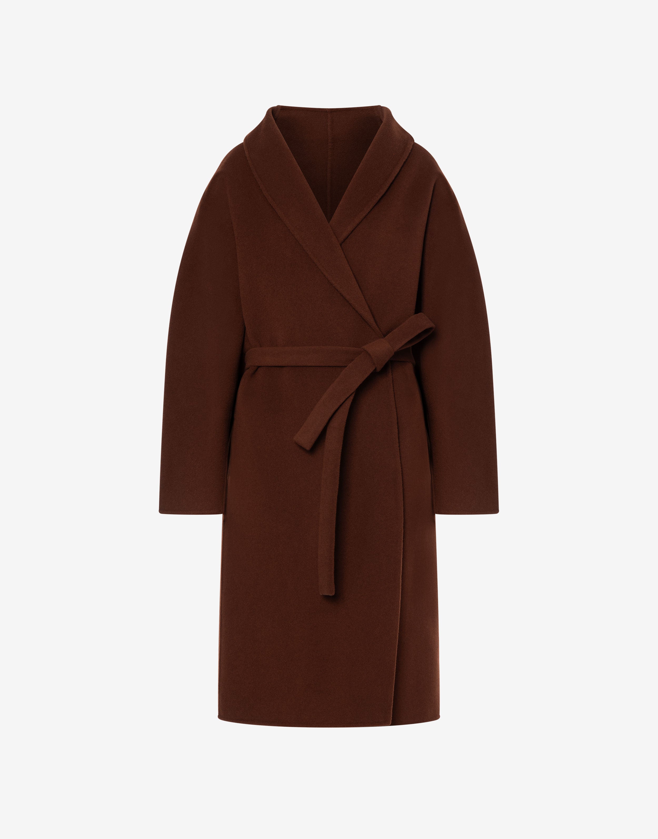 Cappotto longuette in panno double、mySite、aoinhome