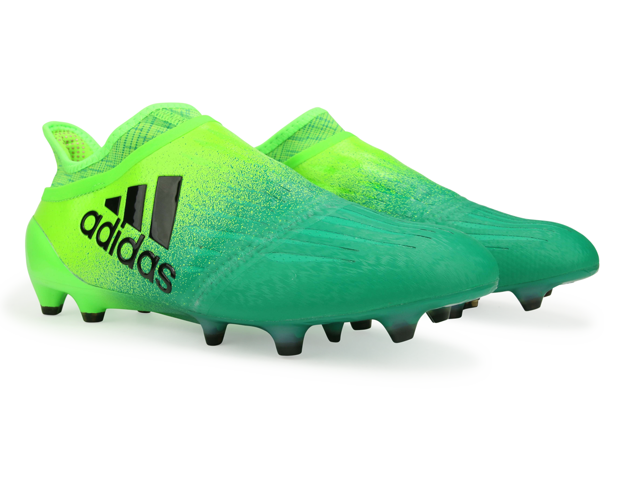 adidas Men's X 16+ Purechaos FG Solar Green/Core Black/Core Green、mySite、noshort
