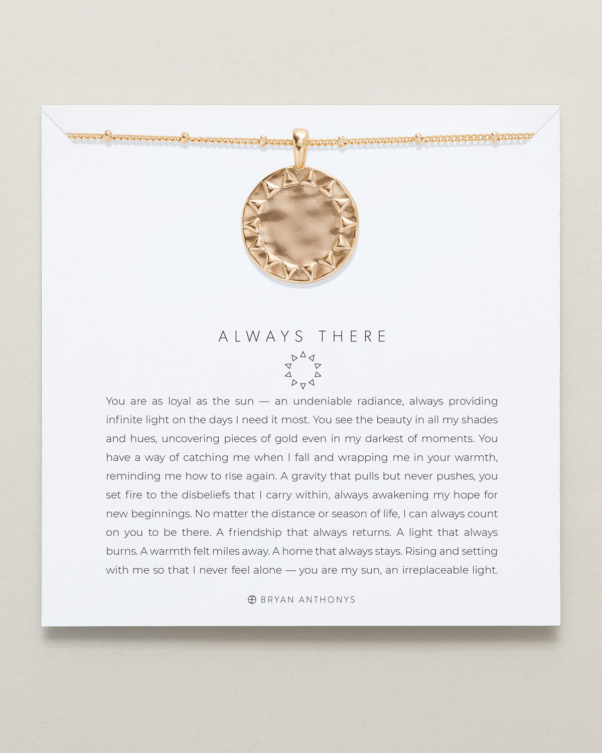 Always There Necklace、mySite、hinf8tx79