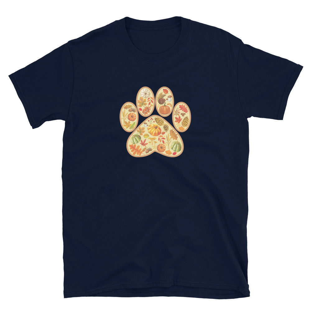 Paw Print of Autumn T-Shirt、mySite、camillekostekn