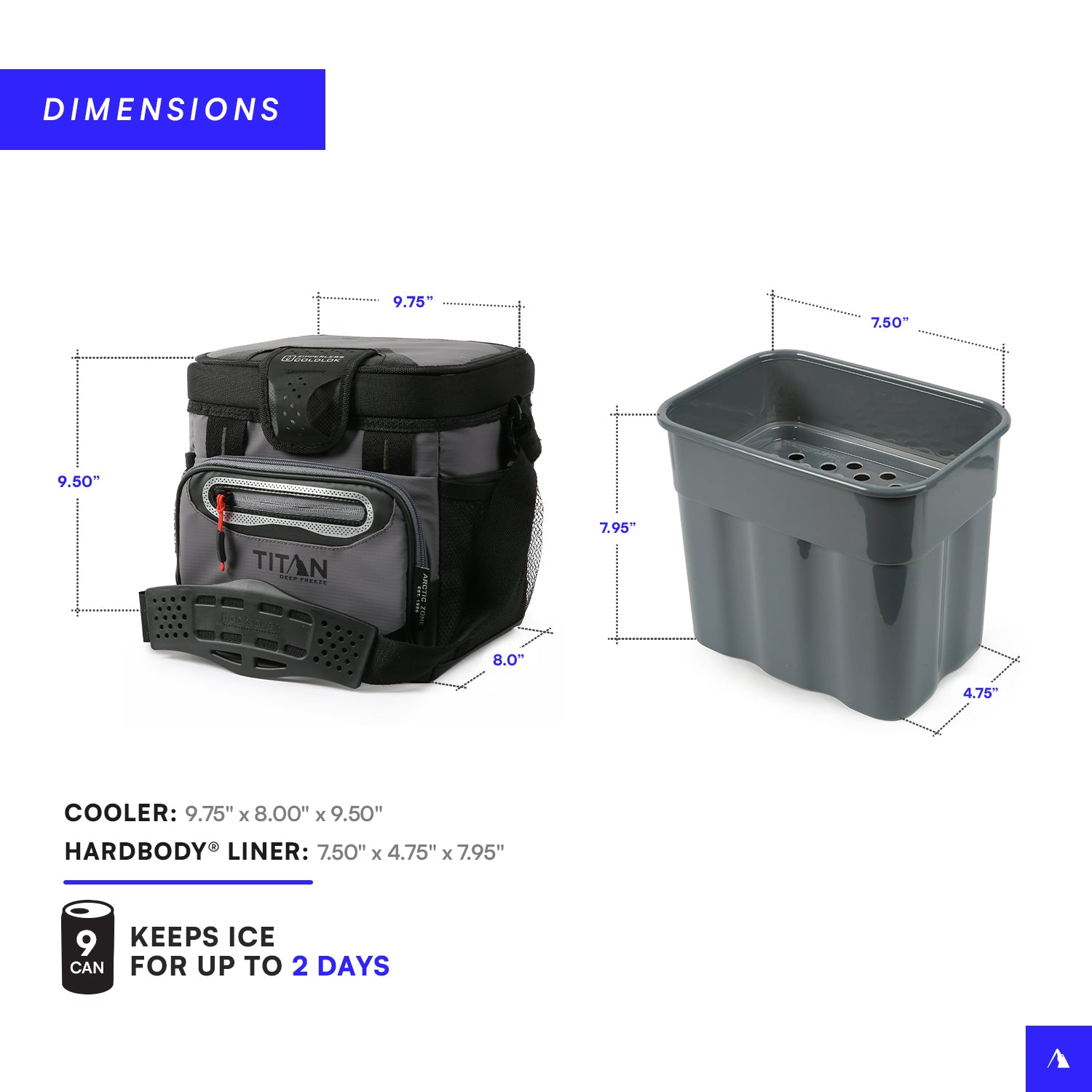 9 Can Zipperless HardBody® Cooler、mySite、noshort