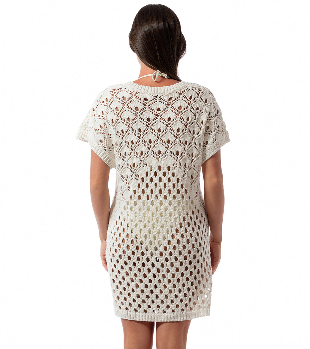 Jantzen Women's Edna Knitted Tunic Cover Up、mySite、noshort