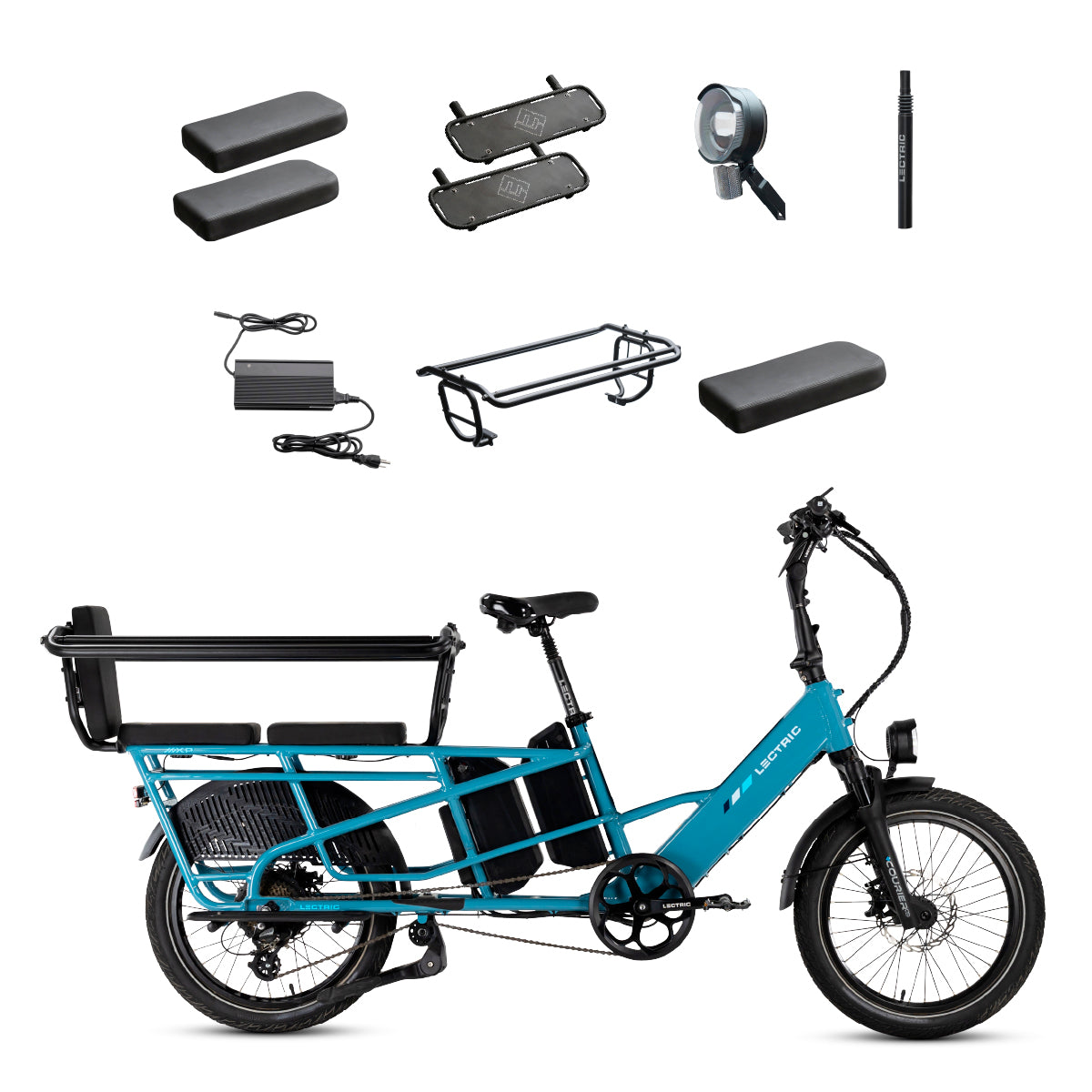  XPedition 2.0 Raindrop Blue Long-Range Dual-Battery + FREE Running Boards, Cushions, Elite Headlight, Suspension Seat Post, Fast Charger, & Orbitor ($654 Value)、mySite、ghnorth