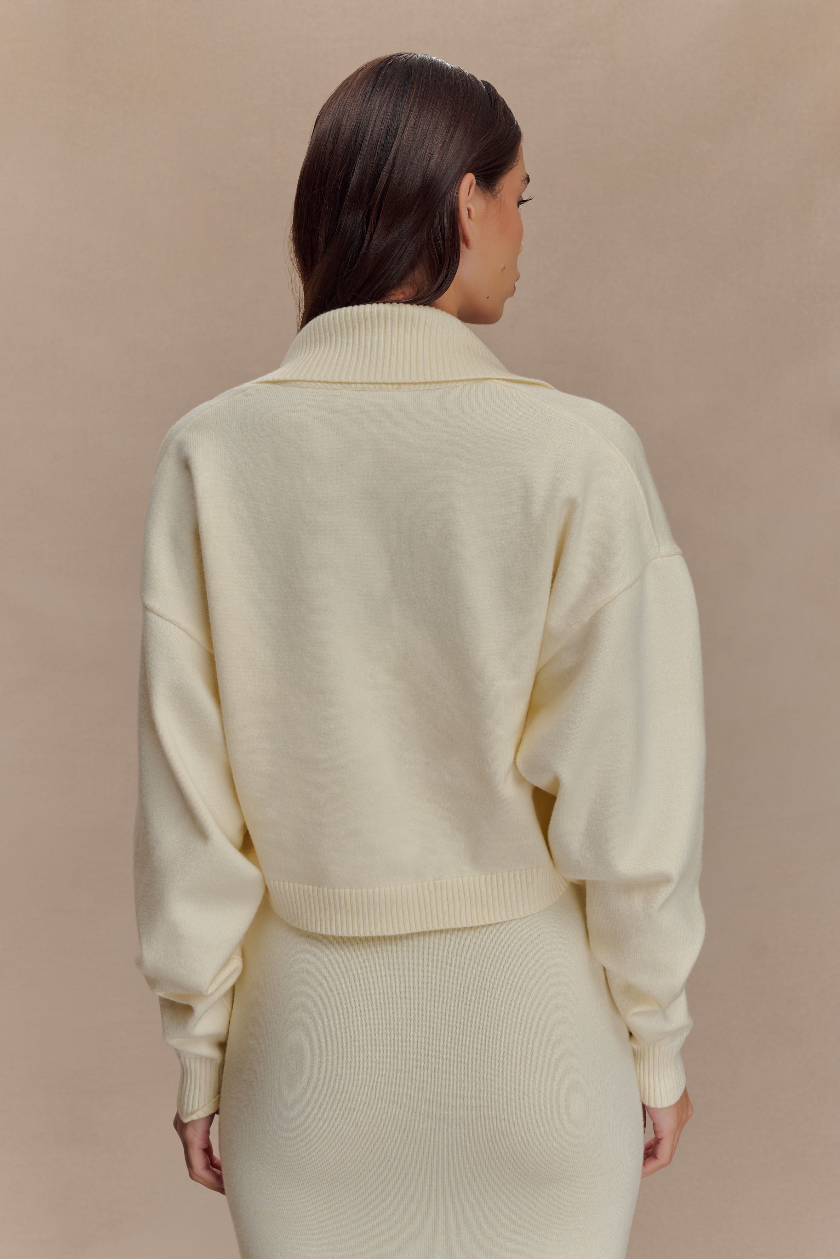 Kingston Knit Maxi Dress - Ivory、mySite、solidvoid