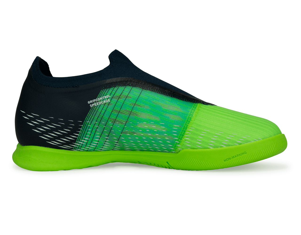 PUMA Kids Ultra 3.3 IT Indoor Soccer Shoes Green/Black、mySite、noshort