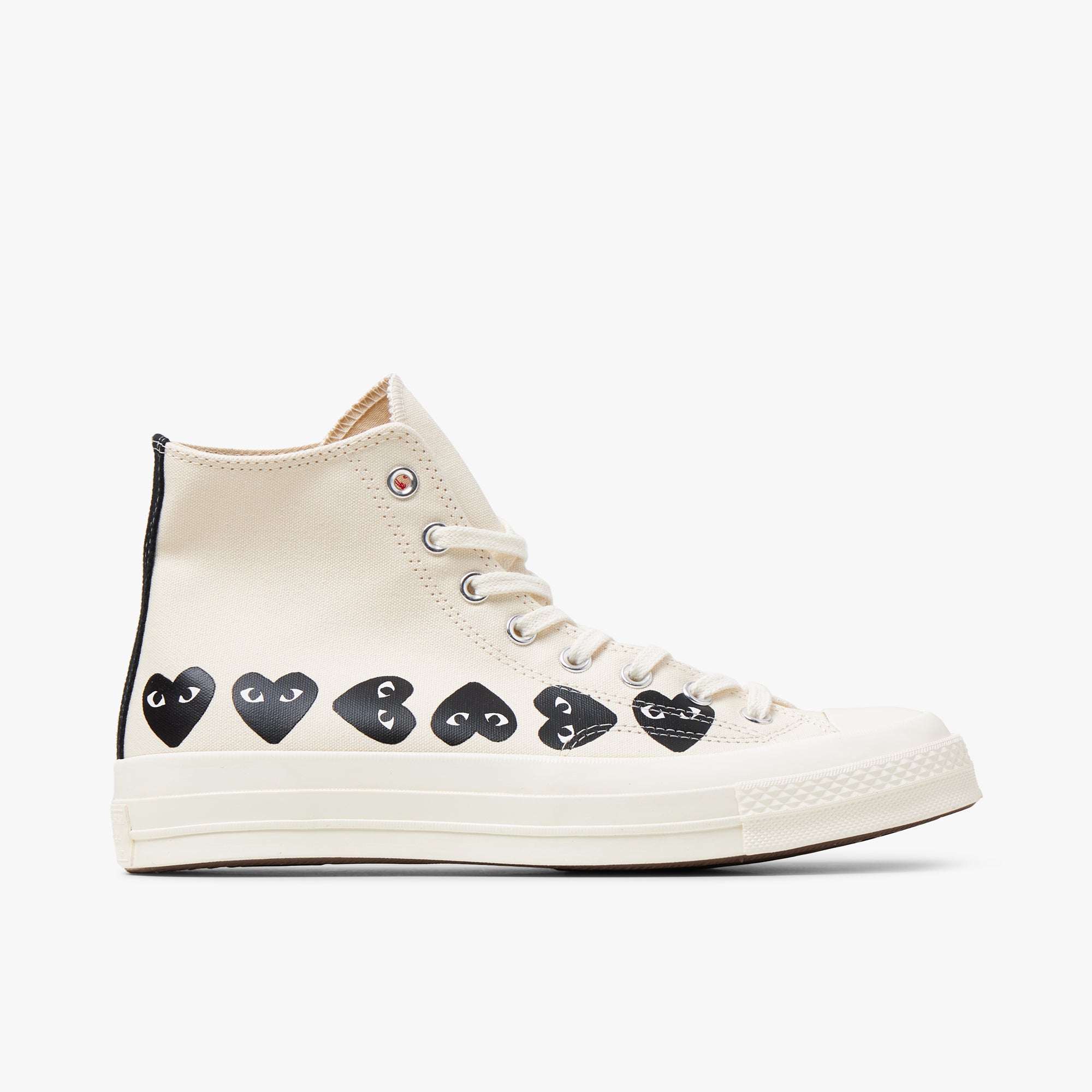  Converse x COMME des GARÇONS PLAY Chuck Taylor Hi / Multi Heart Beige、mySite、merchandisen