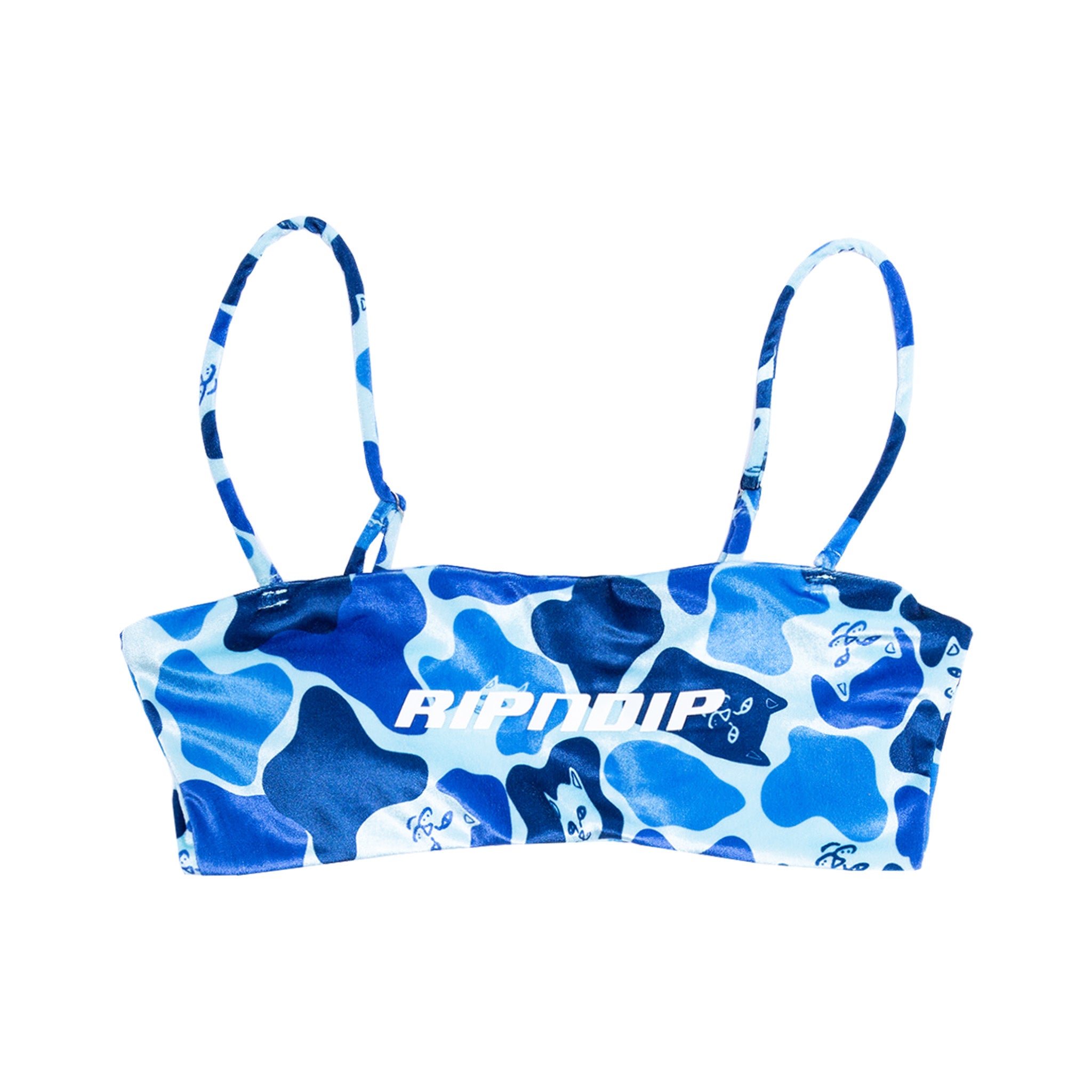  Nerm Camo Bikini Top (Blue Camo)、mySite、merchandisen