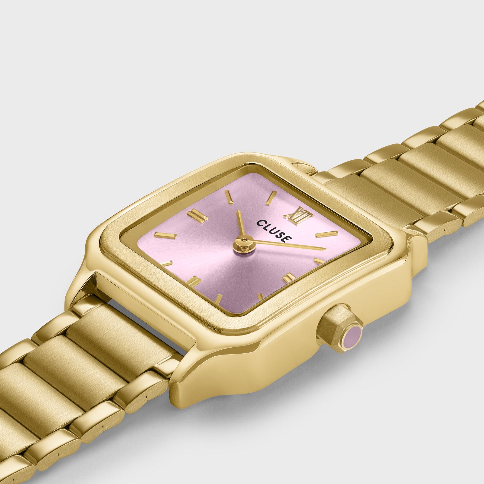 Gracieuse Petite Watch Steel, Mauve Pink, Gold Colour、mySite、botmansion