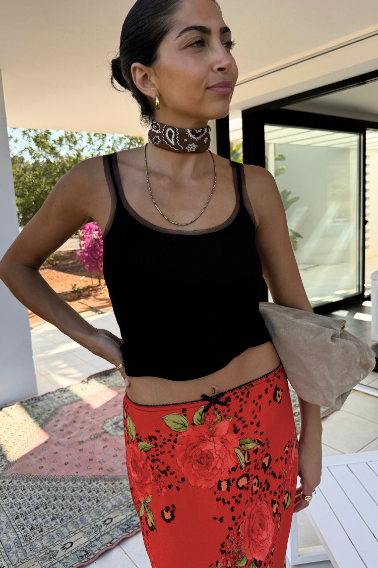 Rosie Maxi Skirt、mySite、solidvoid