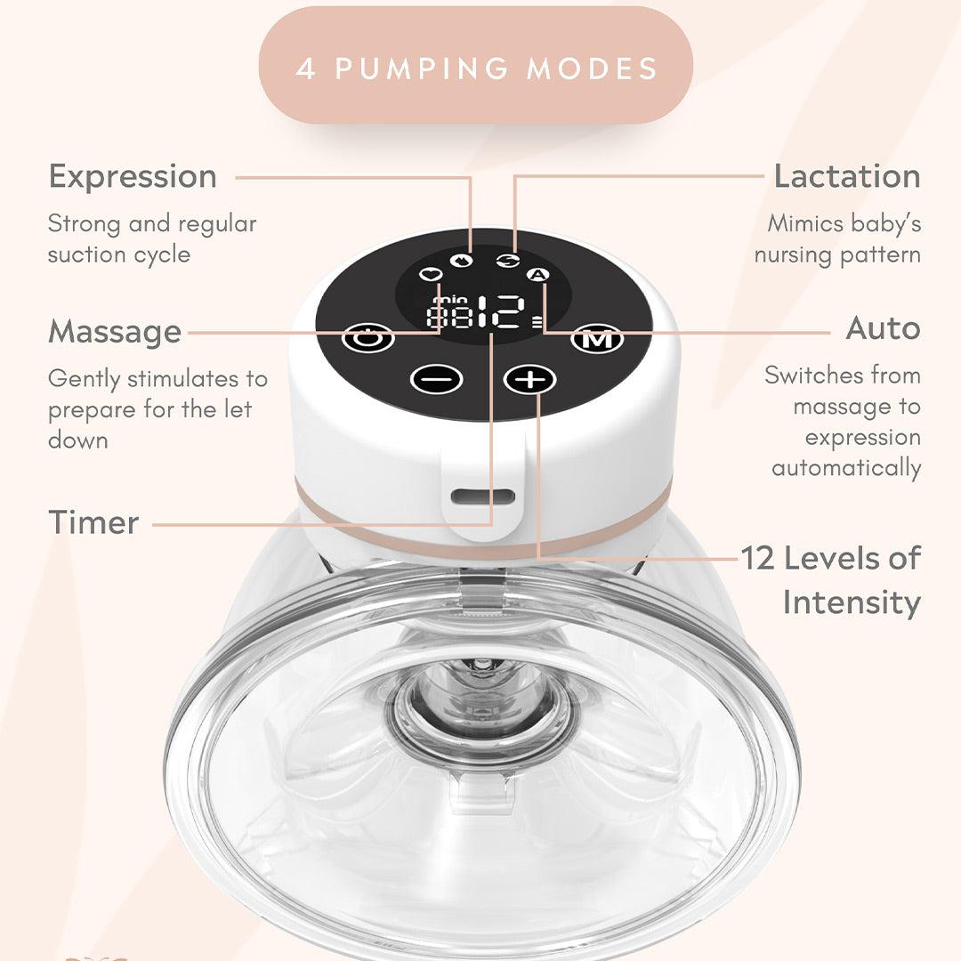  Fraupow Wearable Hands-Free Breast Pump、mySite、merchandisen