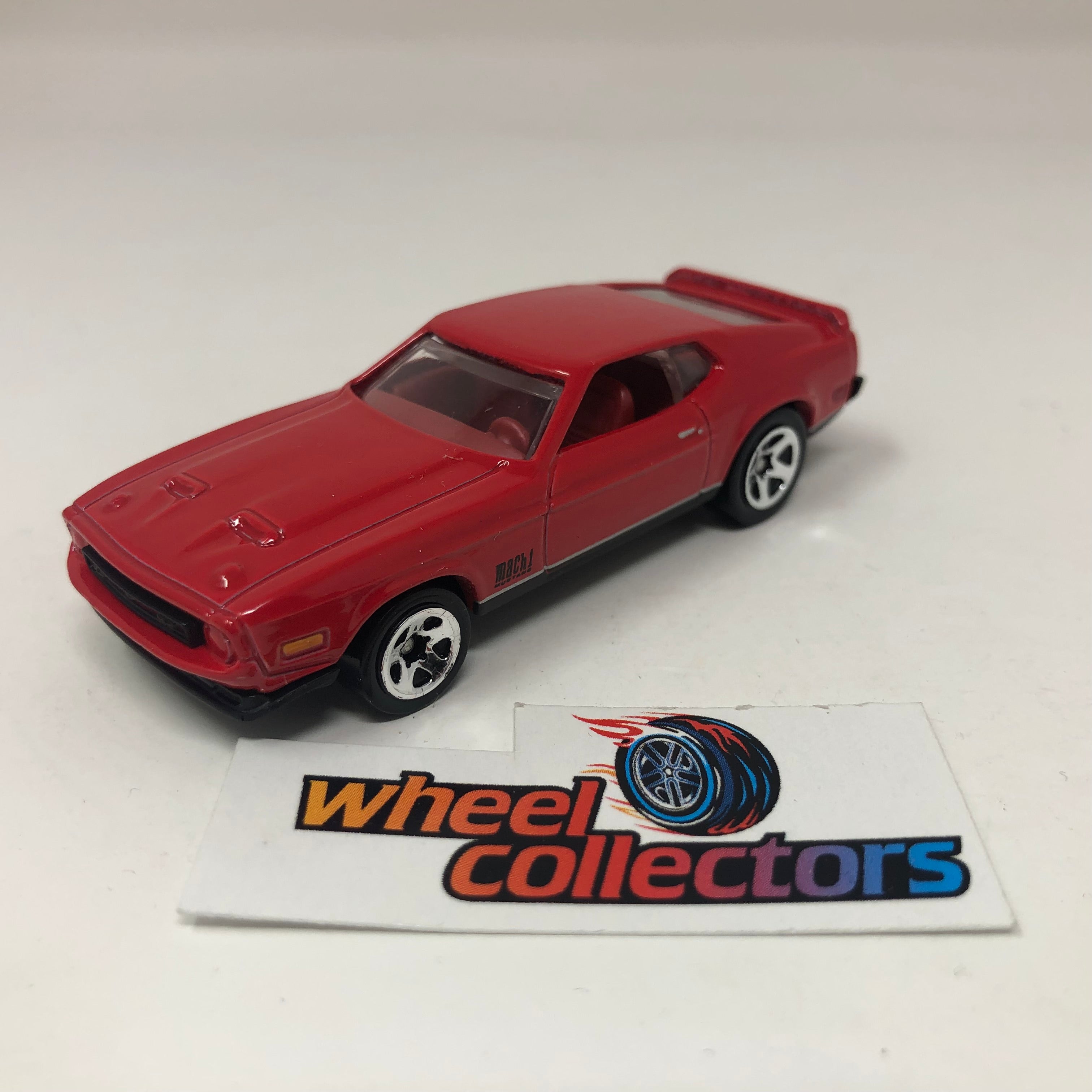 '71 Mustang Mach 1 * Red * Hot Wheels Loose 1:64 scale Model、mySite、hgirdovlk