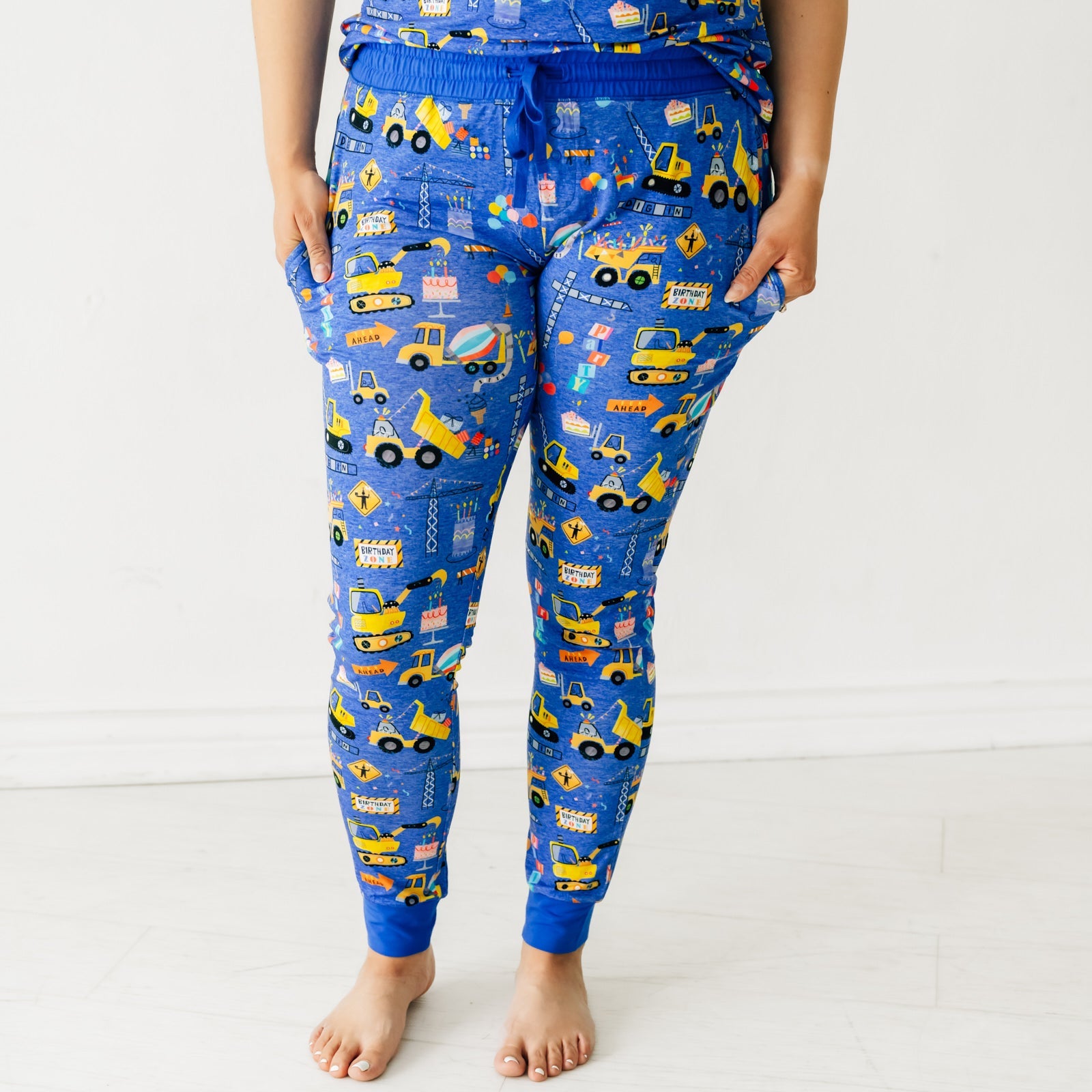 Birthday Builders Women's Pajama Pants、mySite、g9winljtr