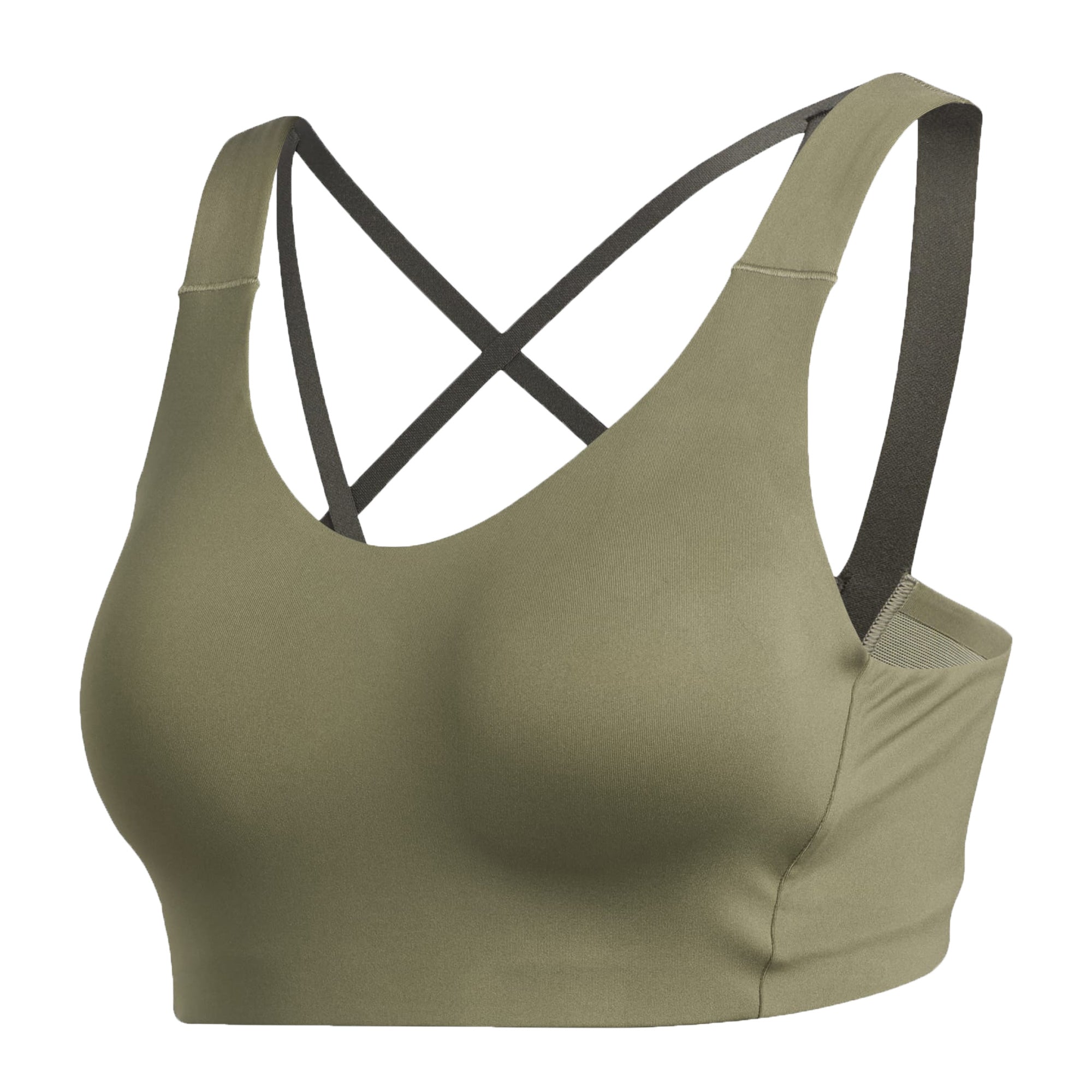 adidas Women's Stronger For It Alpha Sports Bra Legacy Green、mySite、bottomscart