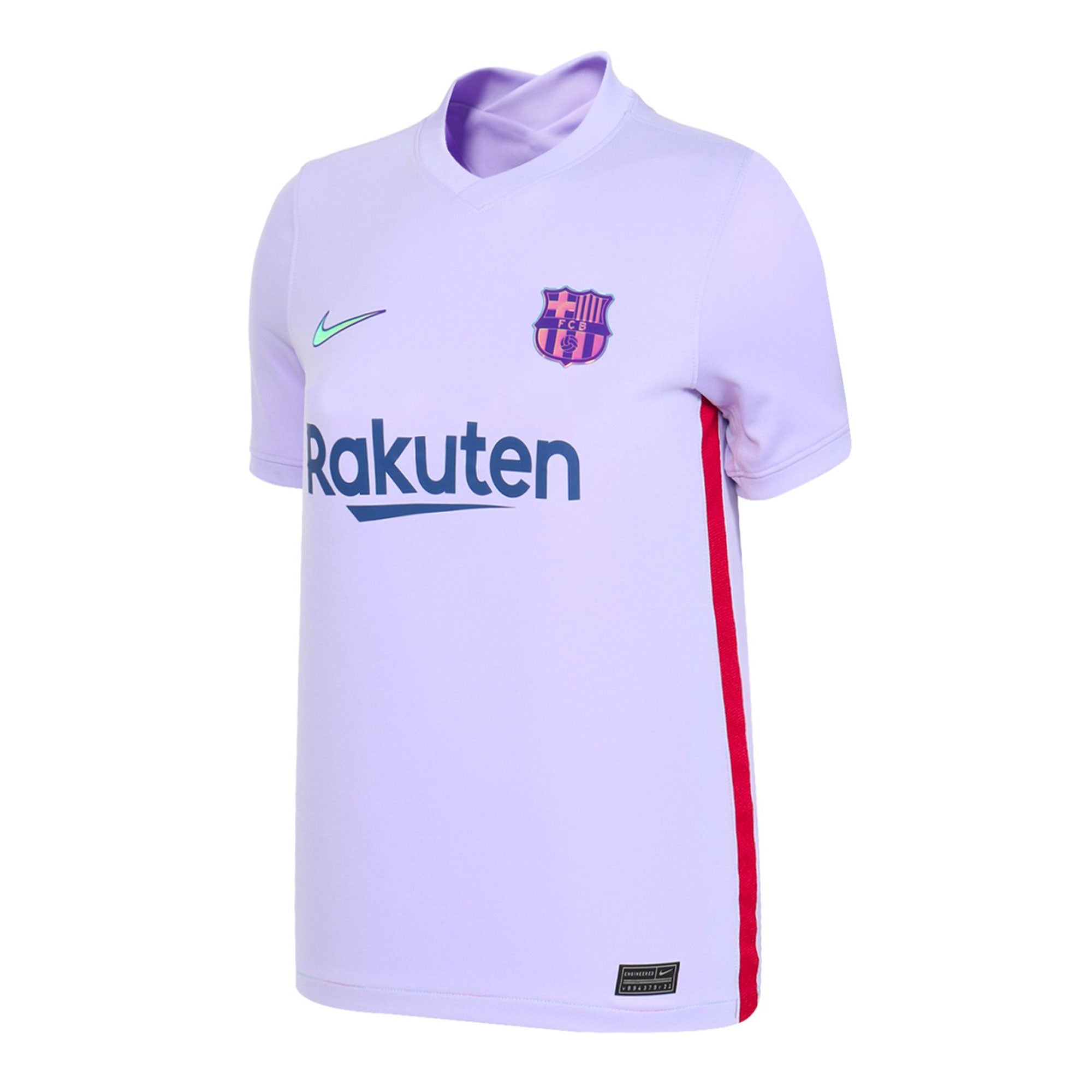 Nike Kids FC Barcelona 2021/22 Stadium Away Jersey Purple Pulse、mySite、noshort