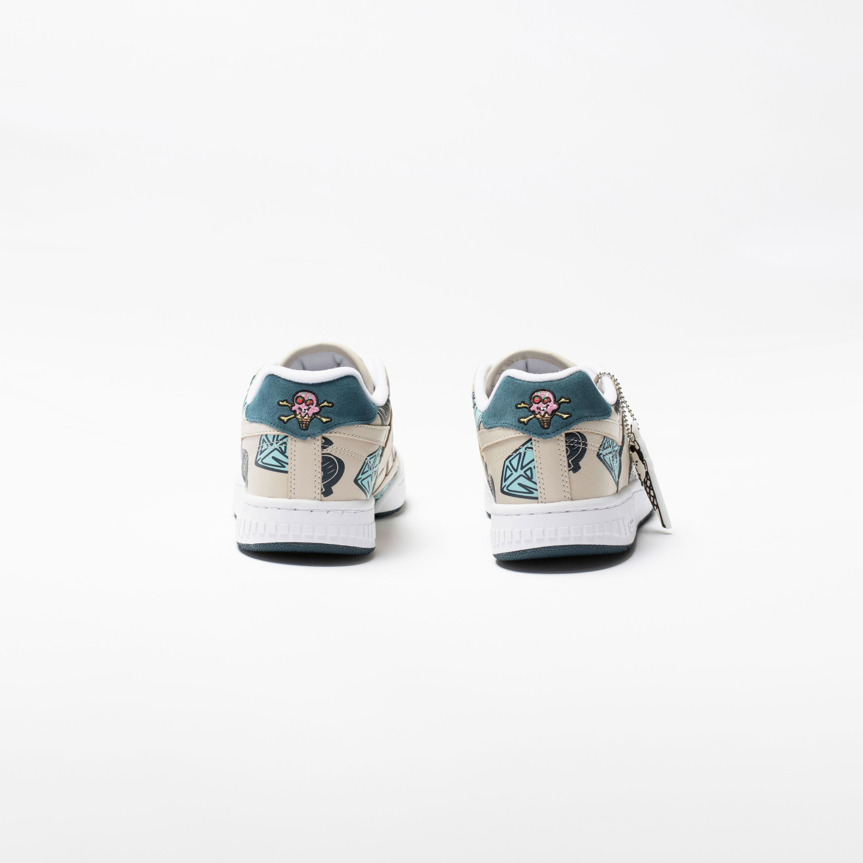 Ice Cream X BB4000 Stucco Mens Lifestyle Shoe – Tan/White/Black/Blue、mySite、dreamappss