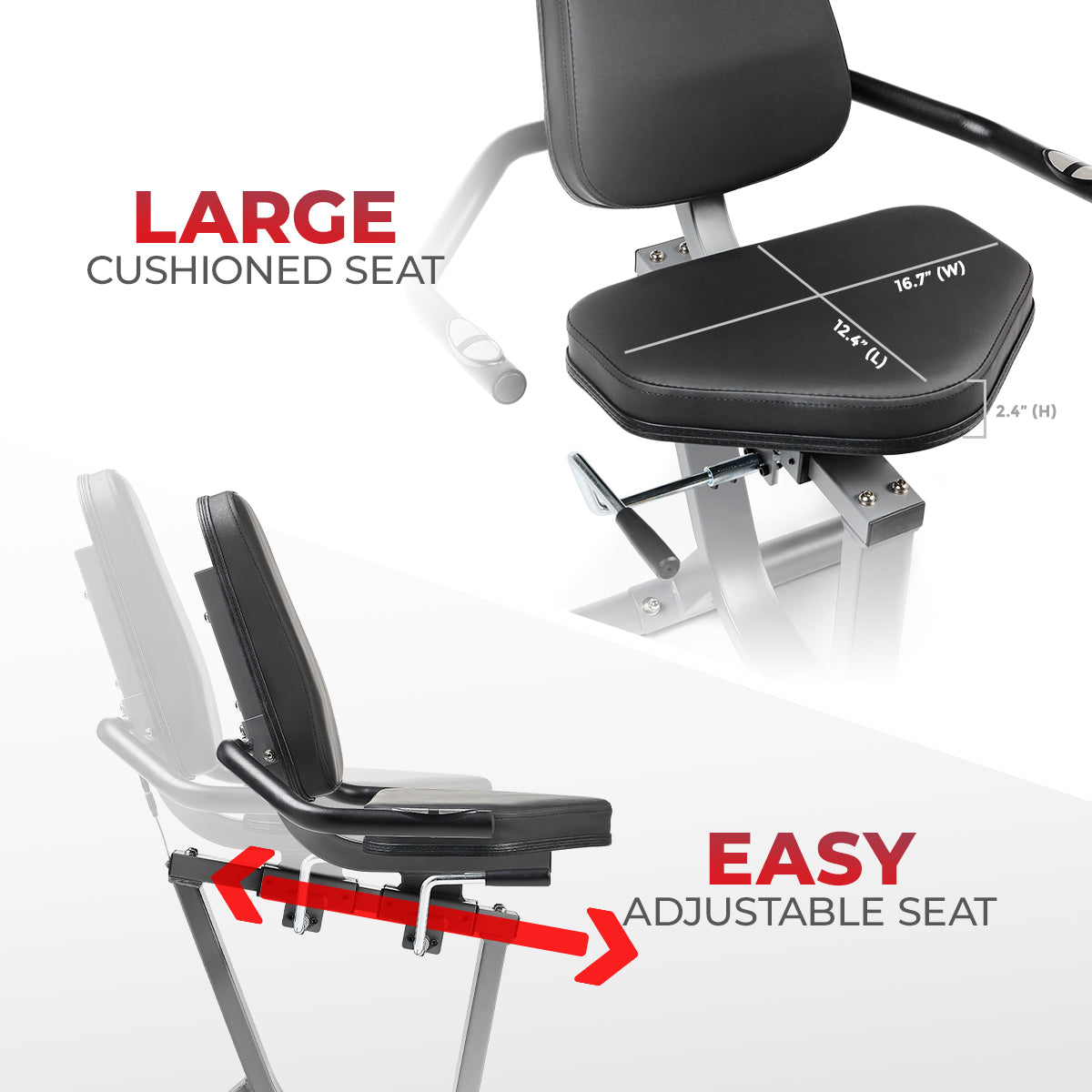  Performance Smart Recumbent Bike with Arm Exerciser、mySite、ghnorth