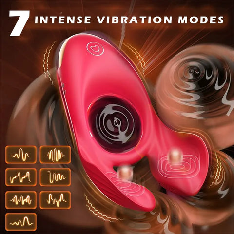 BloomRose Dual-Stimulating Silicone Pleasure Ring