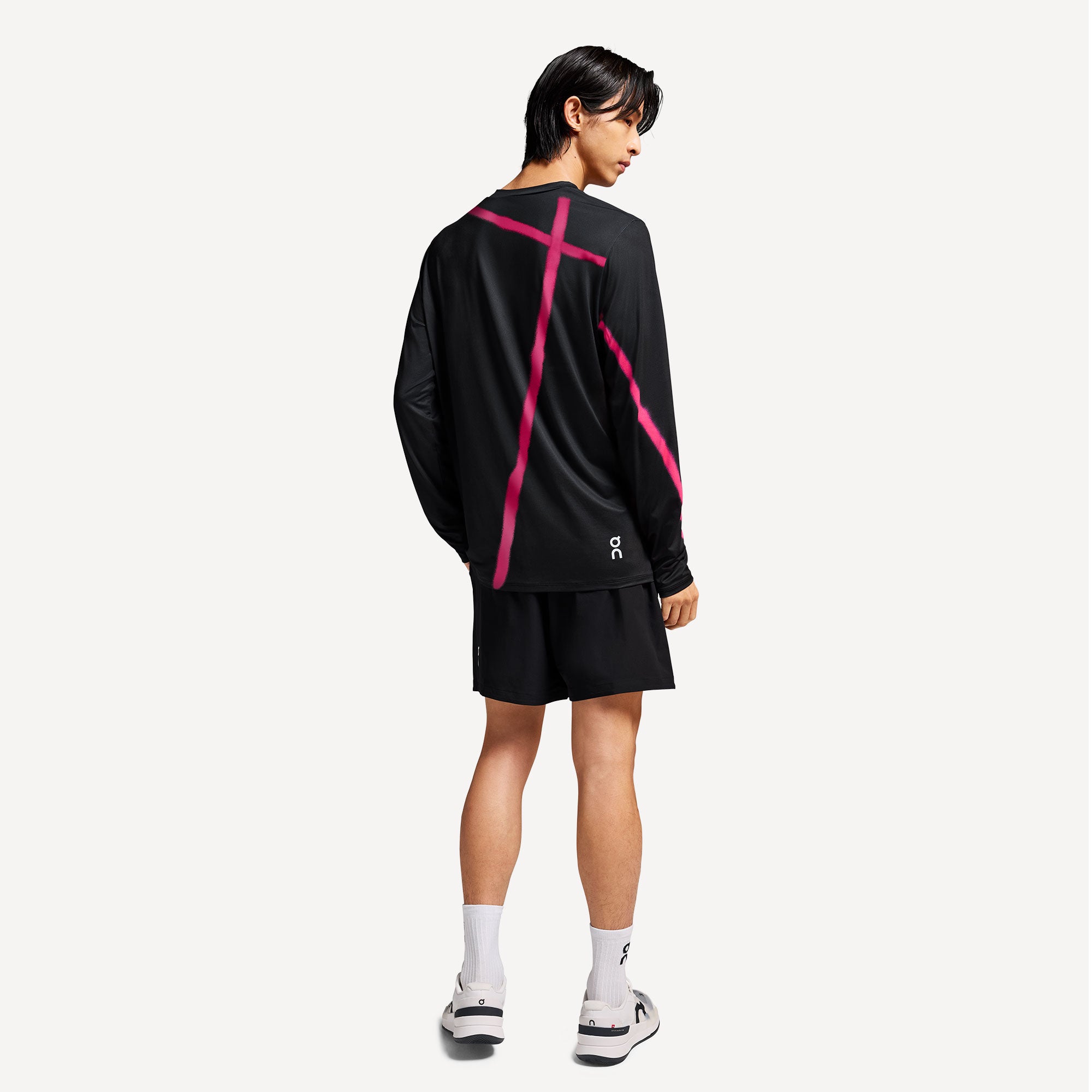 On Court Men's Long Sleeve Tennis Shirt