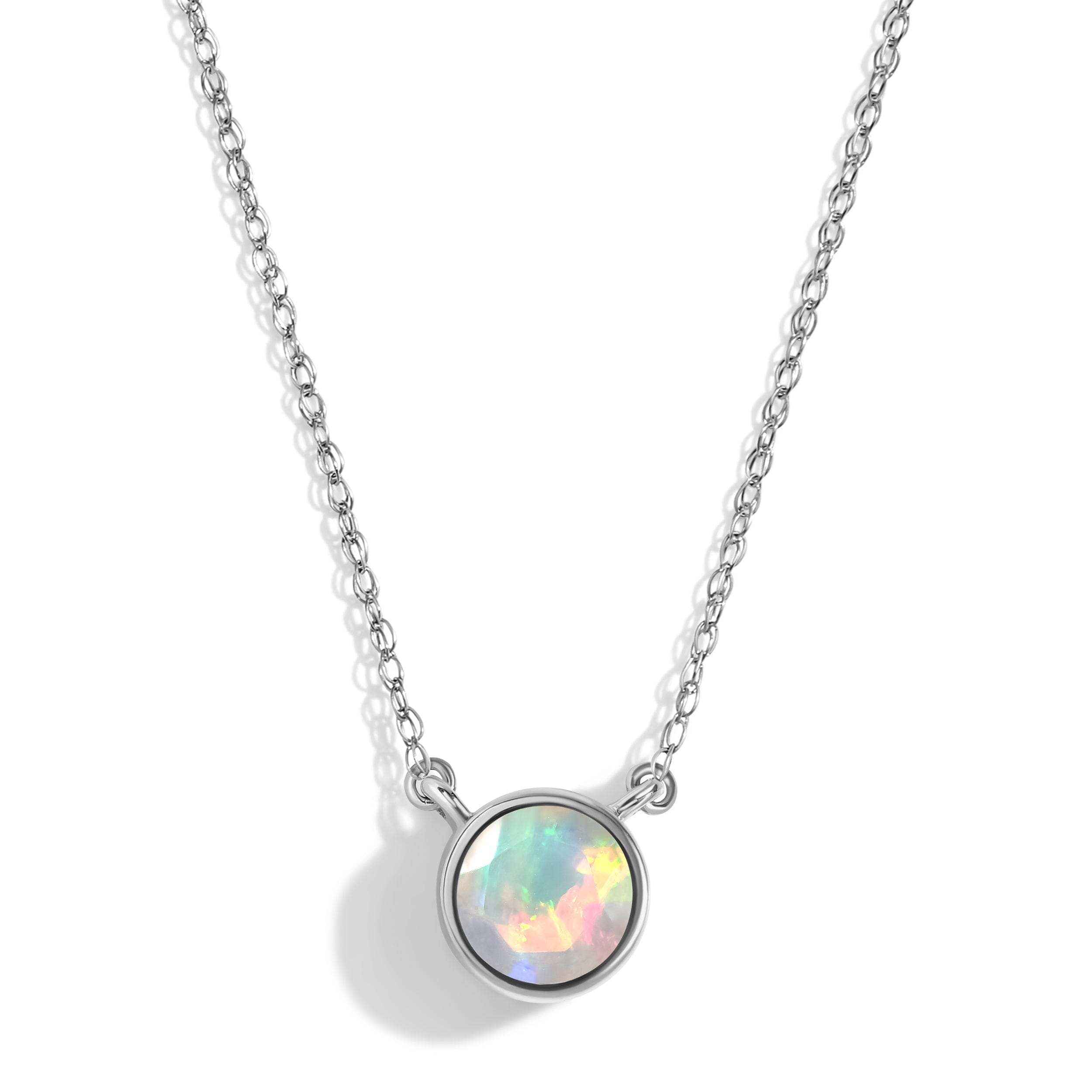 Opal Necklace - Solitaire、mySite、hinf8tx79