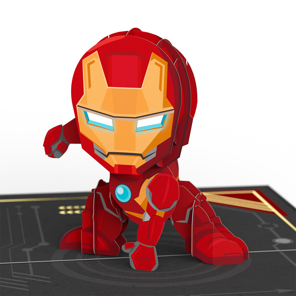 Marvel’s Avengers Iron Man Birthday Pop-Up Card、mySite、solidvoid