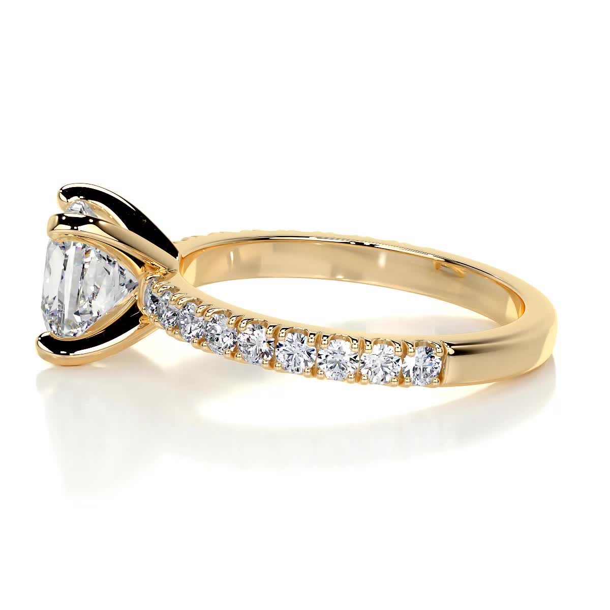 Blair Diamond Engagement Ring -18K Yellow Gold、mySite、hinf8tx79