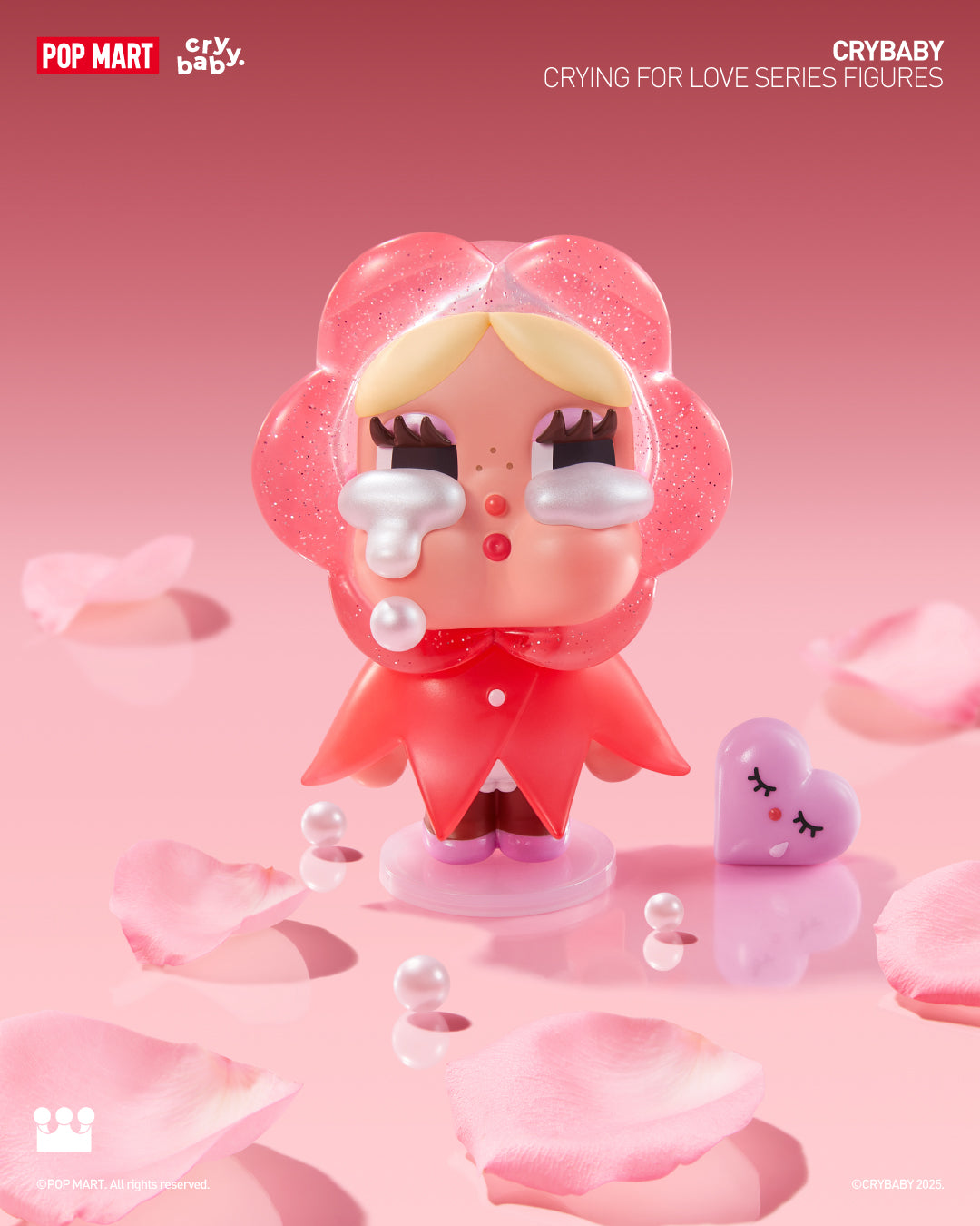  POP MART CRYBABY Crying For Love Series Figures、mySite、greenlandpopulation