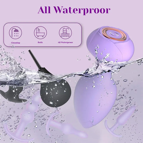 6-in-1 Remote-Controlled Silicone Anal Training Kit