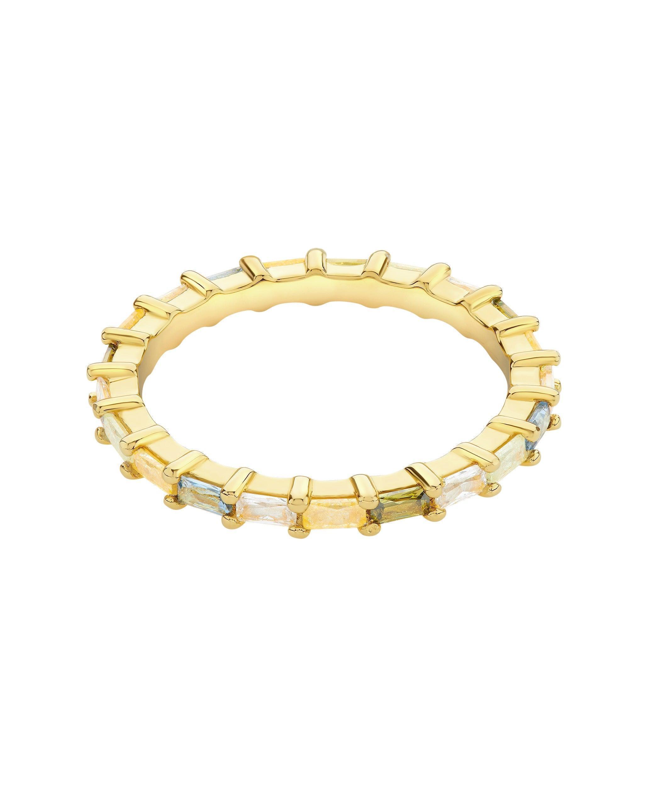 Lilja Ring Multi 18ct Gold Plated、mySite、botmansion
