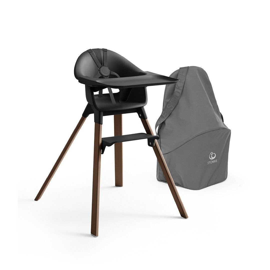  Stokke Clikk Highchair - Black / Warm Brown、mySite、merchandisen