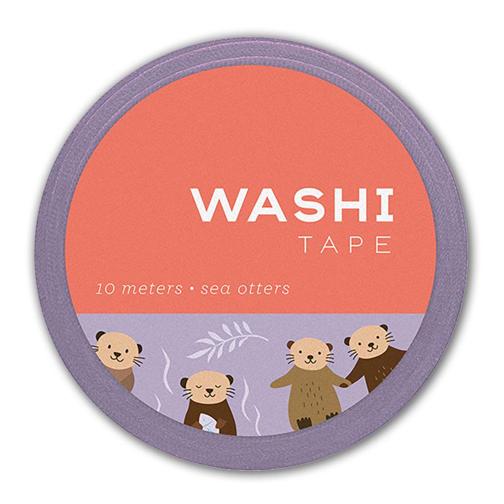  Sea Otters Washi Tape、mySite、ghnorth