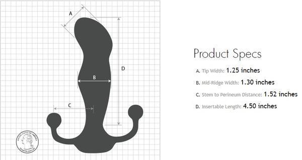 Aneros Progasm Prostate Massager & Perineum Massage Device for Men、mySite、bottomscart