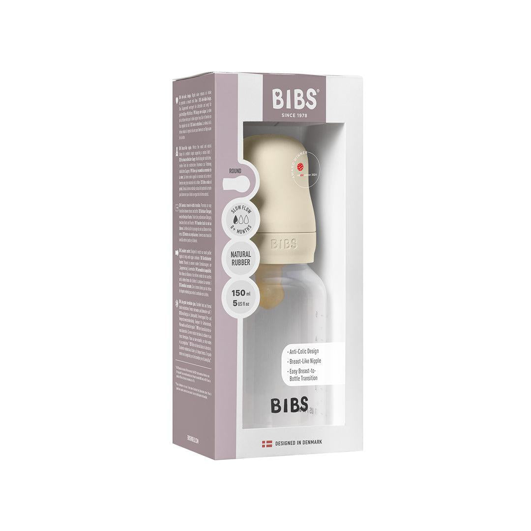  BIBS Baby Bottle Latex 1 Pack - Ivory、mySite、merchandisen