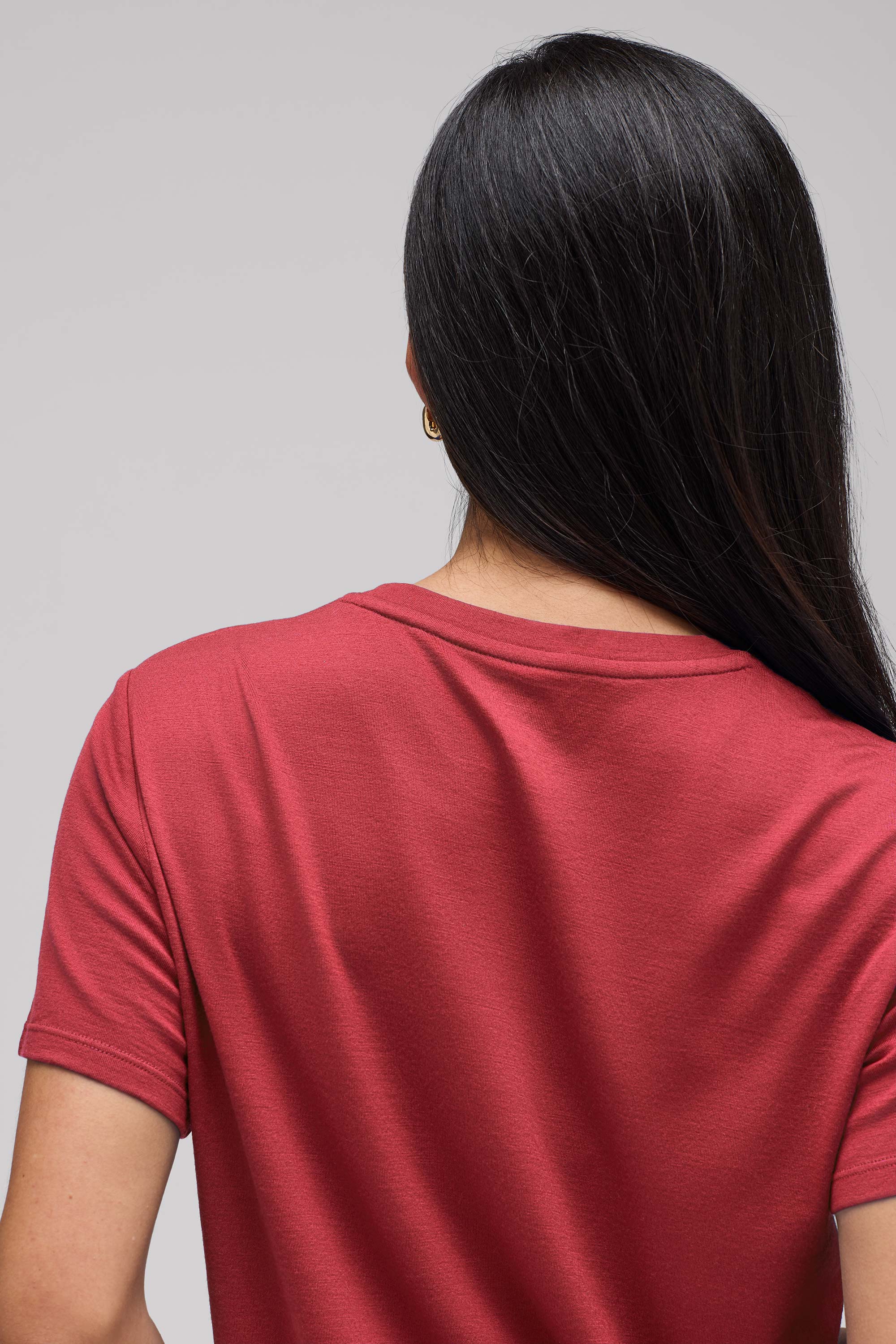 Women's Merino Boxy Pocket Tee、mySite、noshort