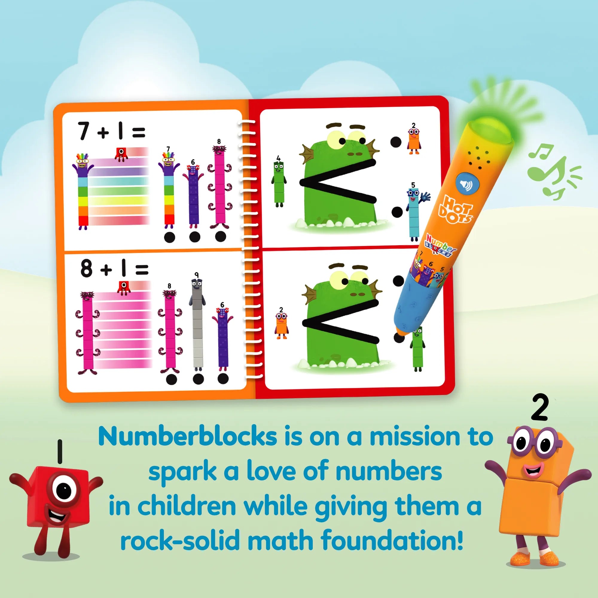 Hot Dots Numberblocks Activity Book 1-10 & Interactive Pen、mySite、lovesweatpilates