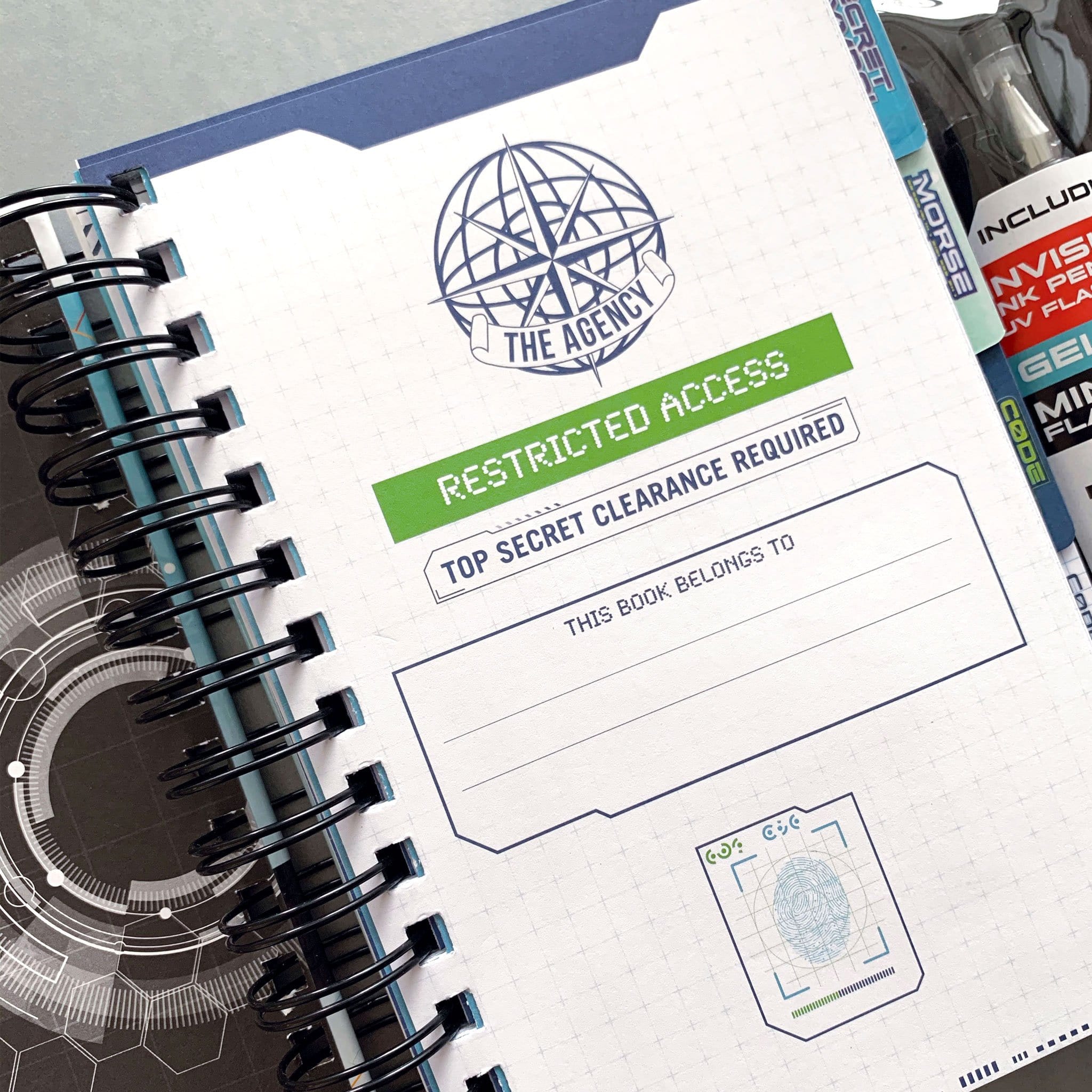  Kids Journal - Top Secret Guided Journal、mySite、ghnorth