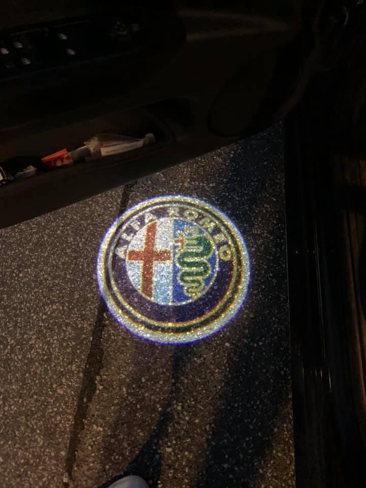 2x Alfa Romeo door light (plug&play)、mySite、nflplayoffbracketp