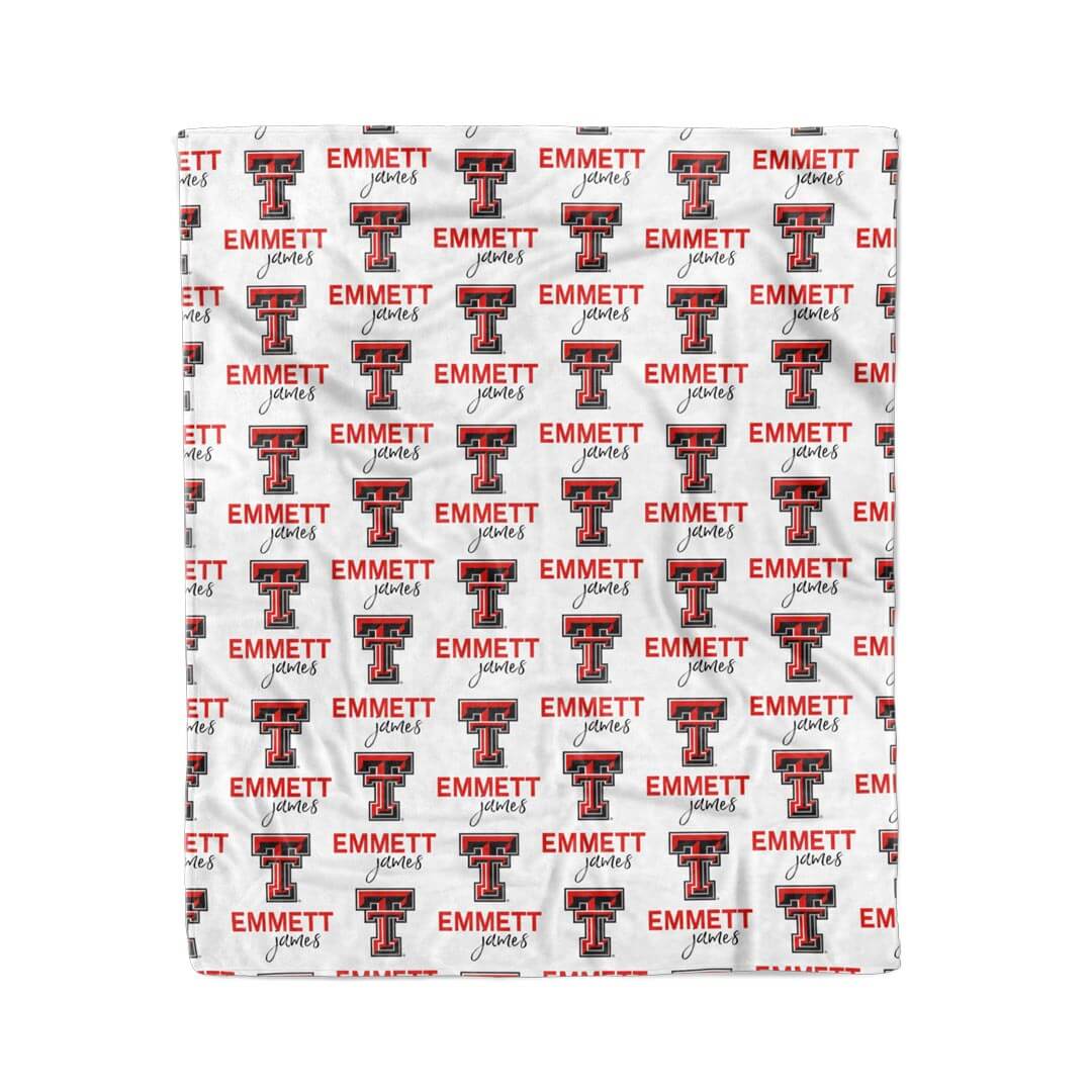  Texas Tech University | TTU Personalized Kids Blanket、mySite、layawaytickets