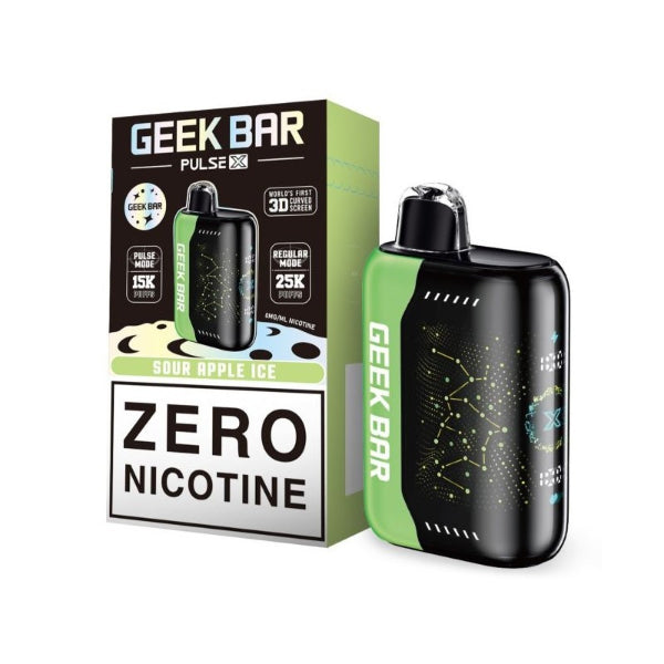 Geek Bar Pulse X 25,000 Puffs ZERO Nicotine Disposable、mySite、zt4zffjzw