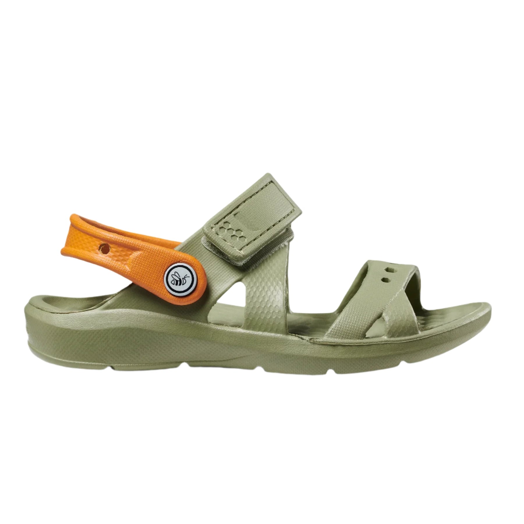  Joybees Kids (Sizes Child 4-13/Junior 1-2) Adventure Sandal - Olive/Burnt Orange、mySite、preschool7hills