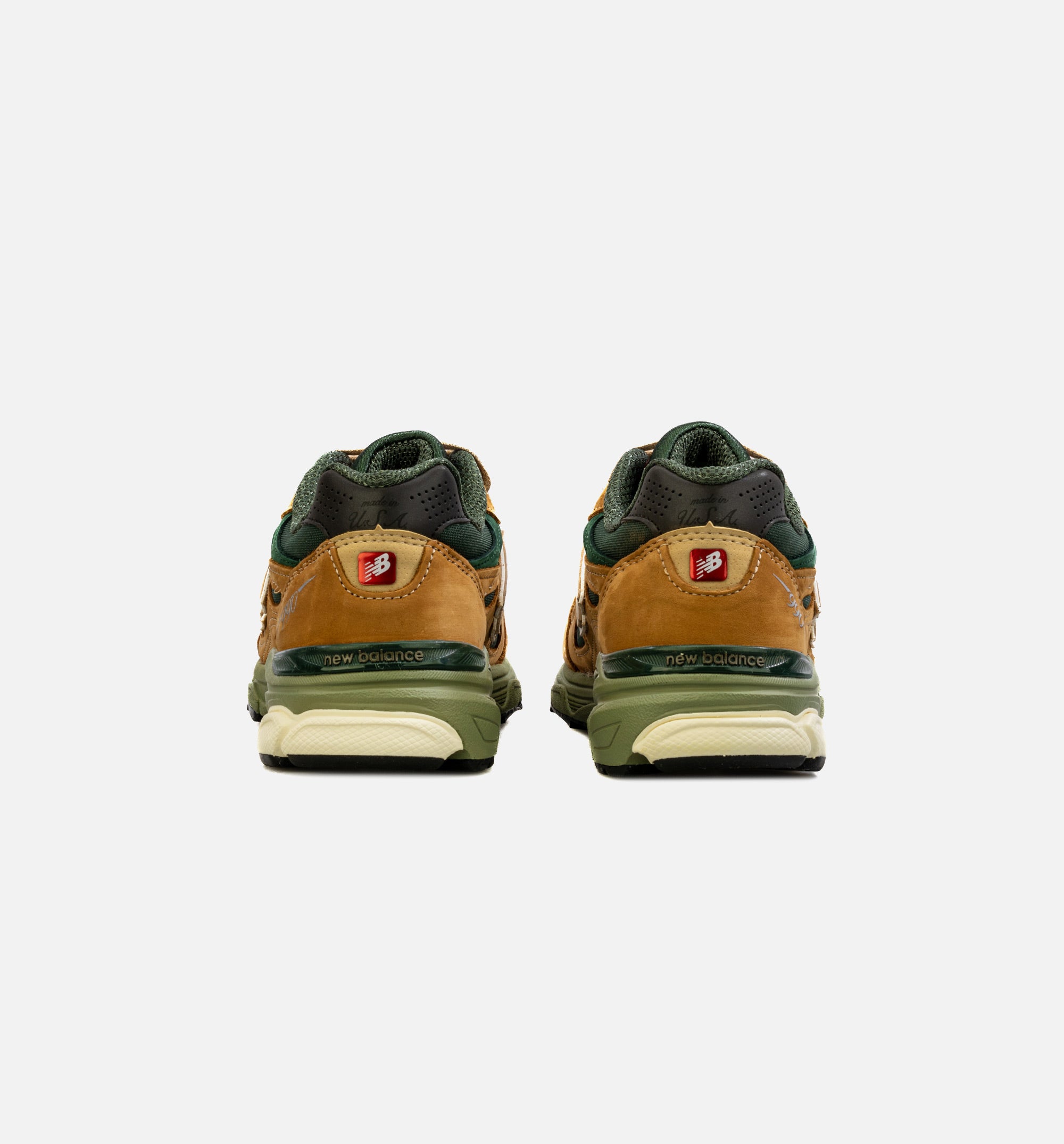 Made in USA 990v3 Mens Lifestyle Shoe - Brown/Green、mySite、dreamappss