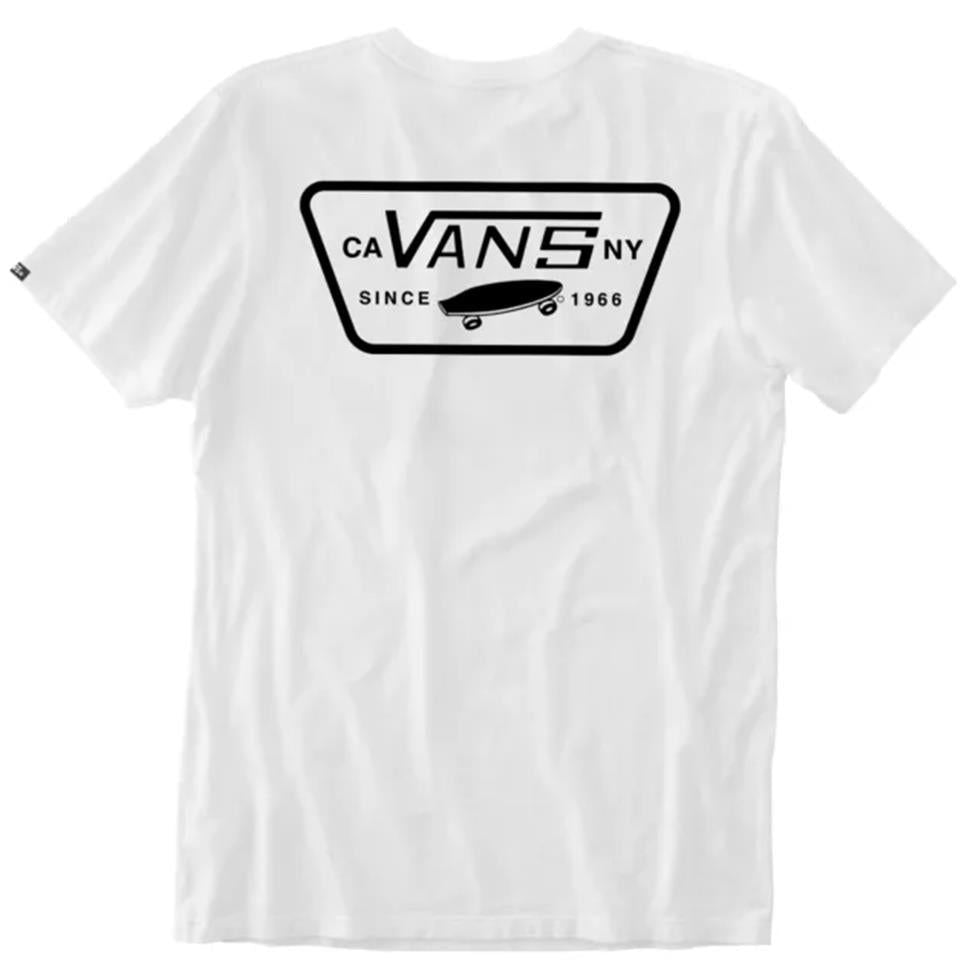  Vans Full Patch T-Shirt - White/Black、mySite、merchandisen
