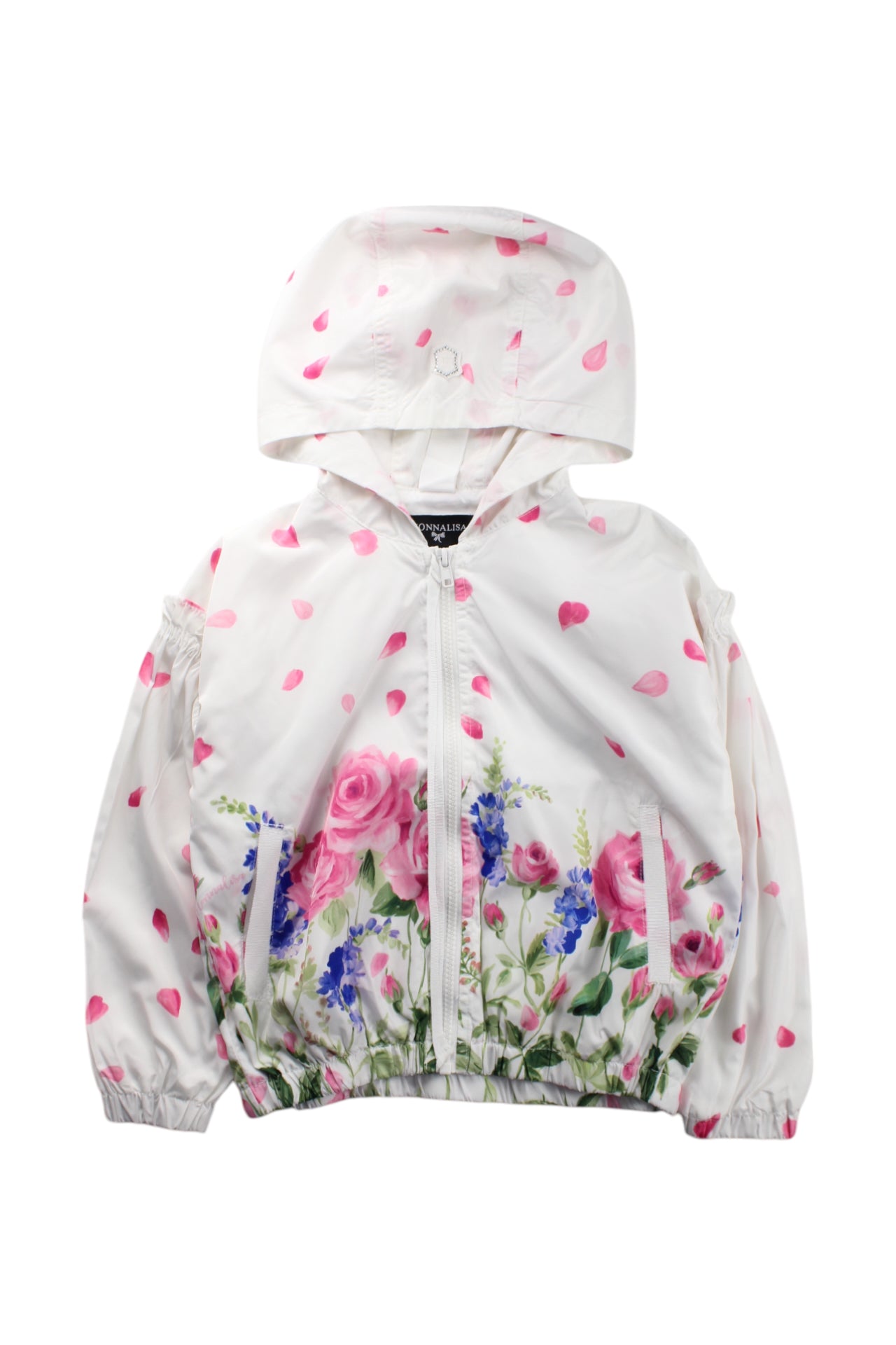 Monnalisa Floral Rain Jacket 7Y、mySite、g9winljtr
