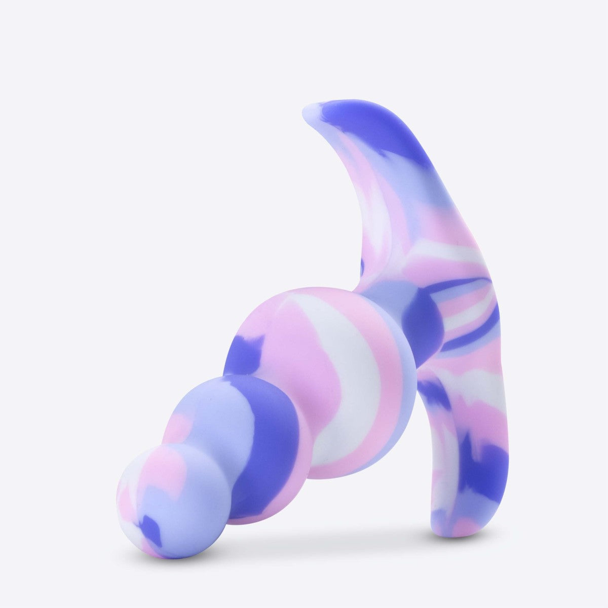 Avant By Blush® | Twilight Blue: Artisan 3 Inch Tapered Stayput™ Butt Plug with Pleasure Curves - Elegantly Made with Smooth Ultrasilk® Purio™ Silicone、mySite、bottomscart